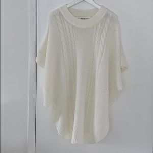 Abound Knit Poncho Sweater